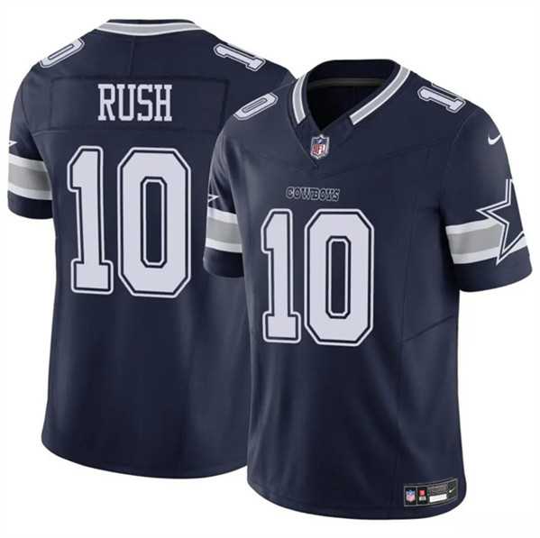 Men & Women & Youth Dallas Cowboys #10 Cooper Rush Navy 2023 F.U.S.E. Vapor Untouchable Limited Stitched Jersey